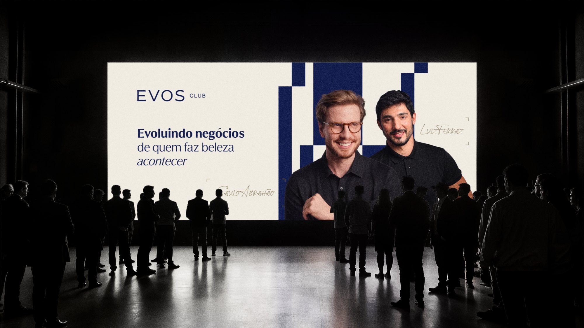 EVOS Club — telão de evento